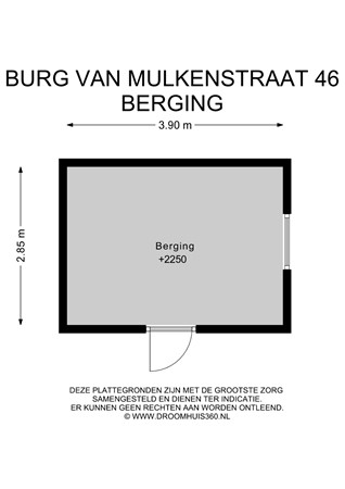 Floorplan - Burg Van Mulkenstraat 46, 6181 CW Elsloo
